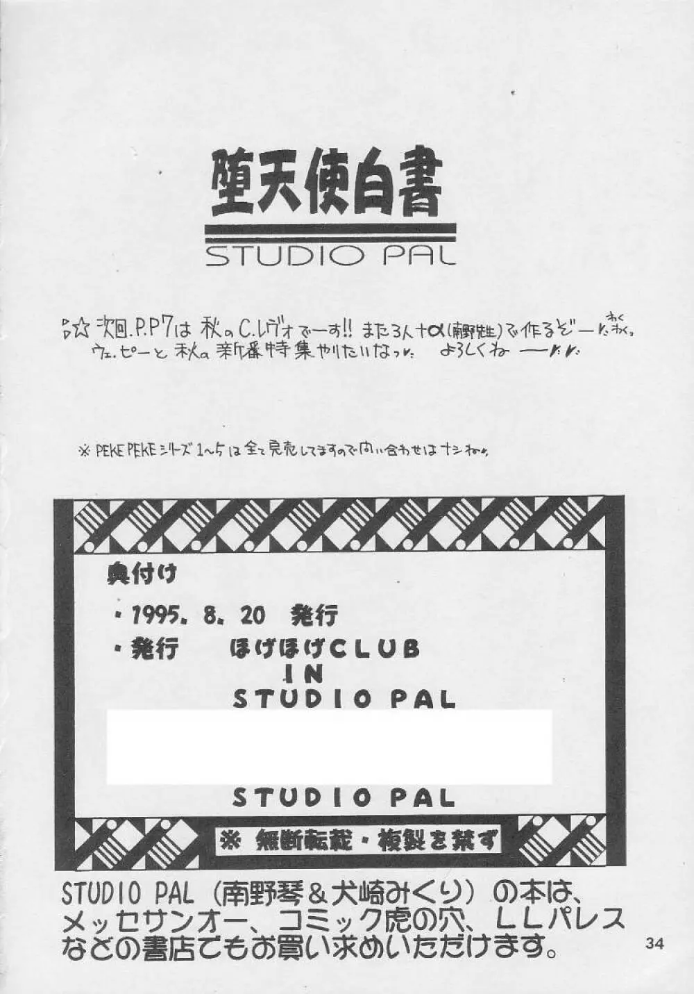 堕天使白書 - page34