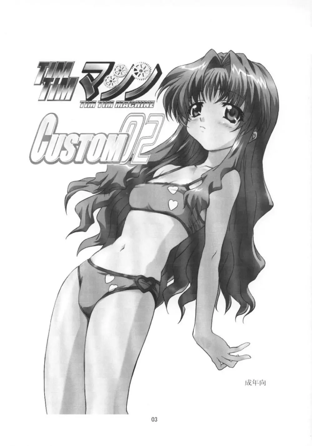 TIMTIMマシン CUSTOM 02 サマースペシャル 2002 - page2