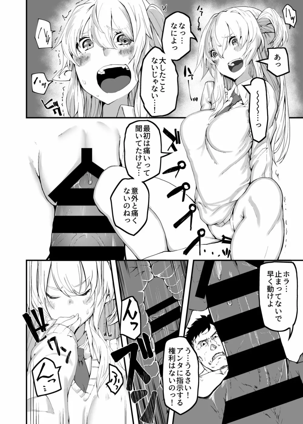 異世界転移してエルフの玩具になった俺 - page9