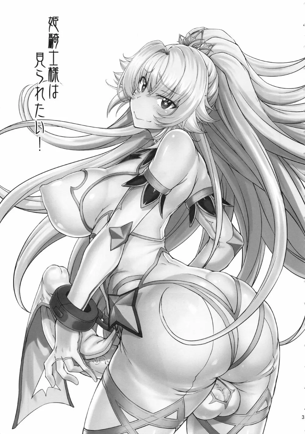 姫騎士様は視られたい! - page2