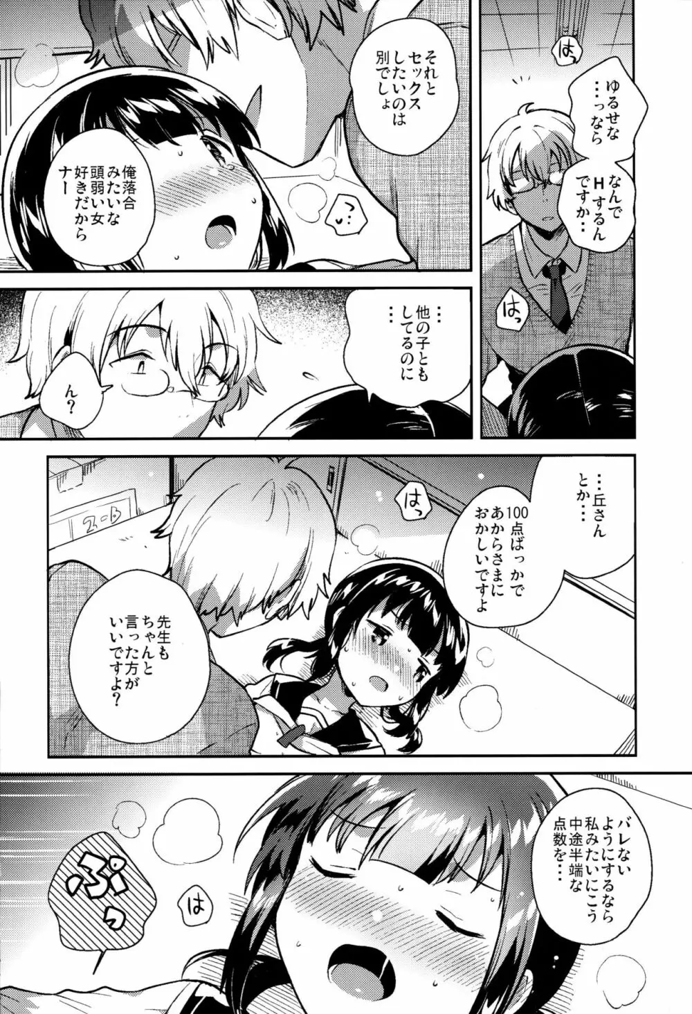 バカでめんどくさがりのクズなのでHします - page25
