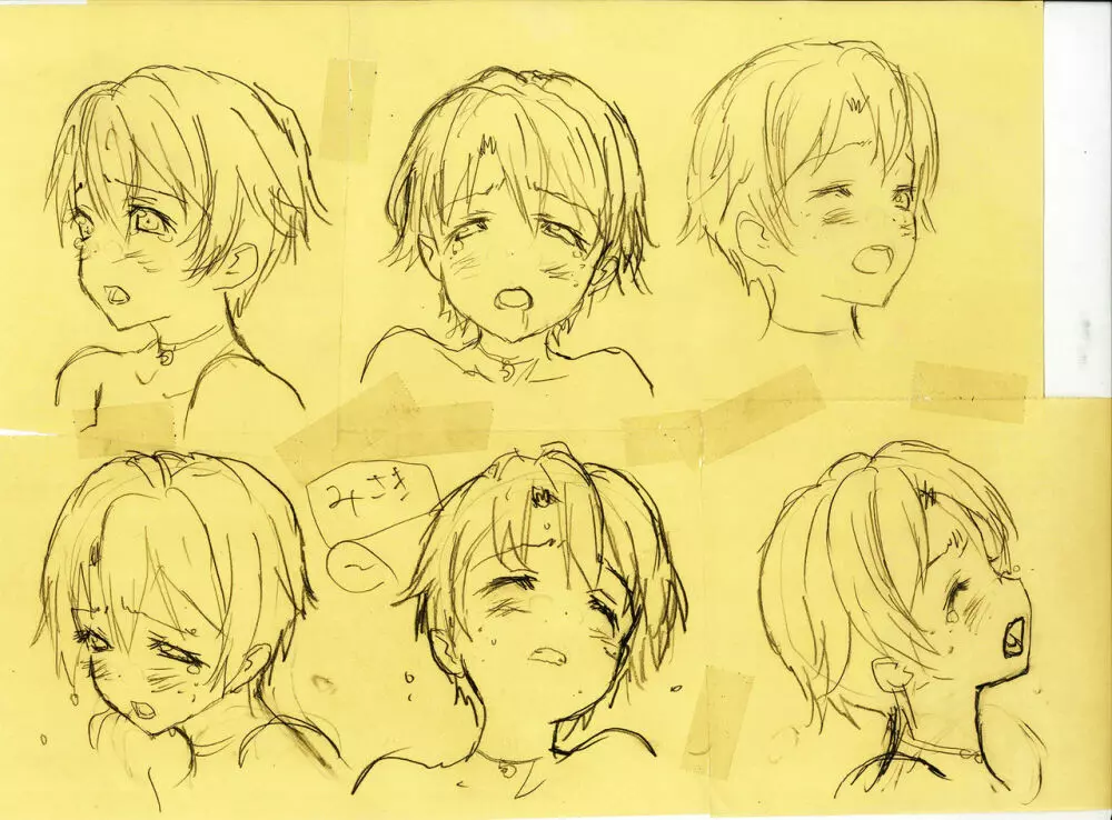 Misaki and Mika Sensei Sketchbook - page32