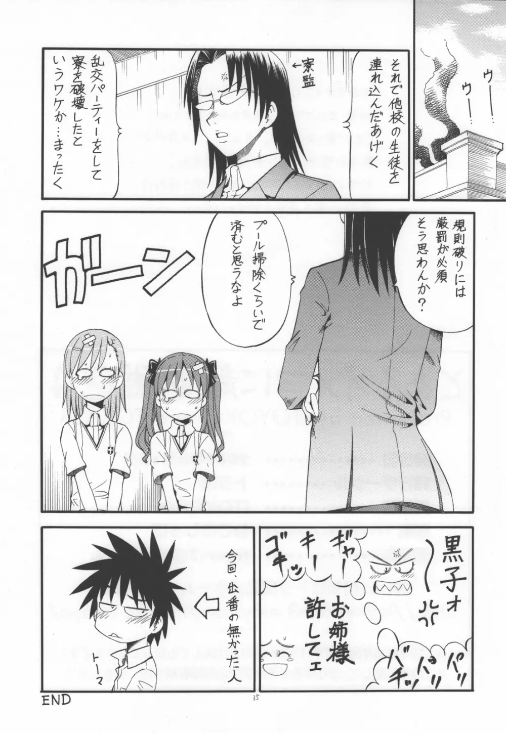 とあるオメコに超電磁砲4 - page37