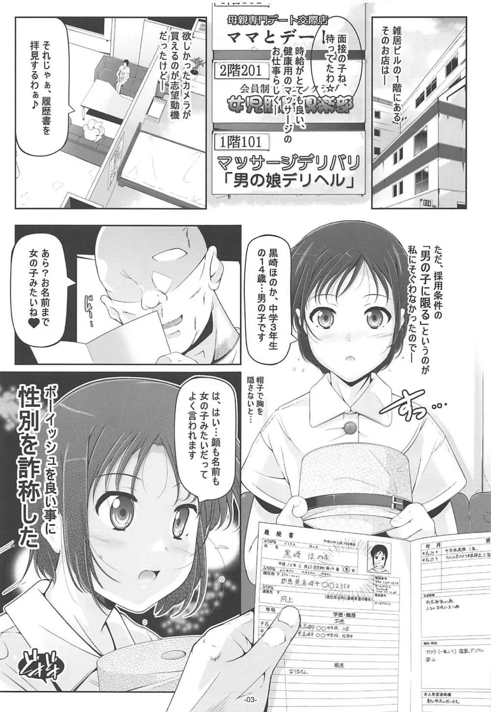 男装ほのか&お姫様ここなアナル専門デリバリーヘルス - page4