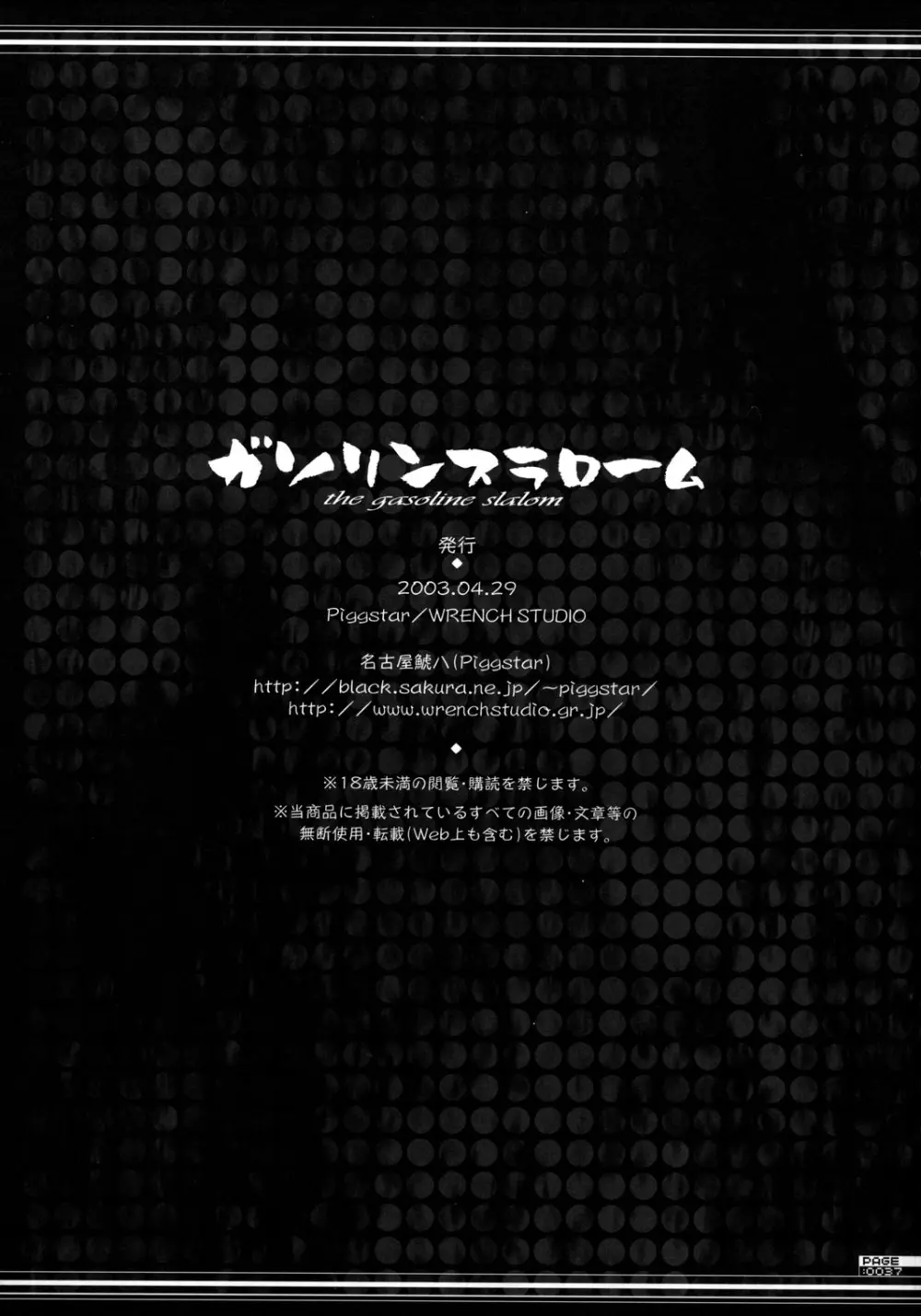 ガソリンスラローム - page36