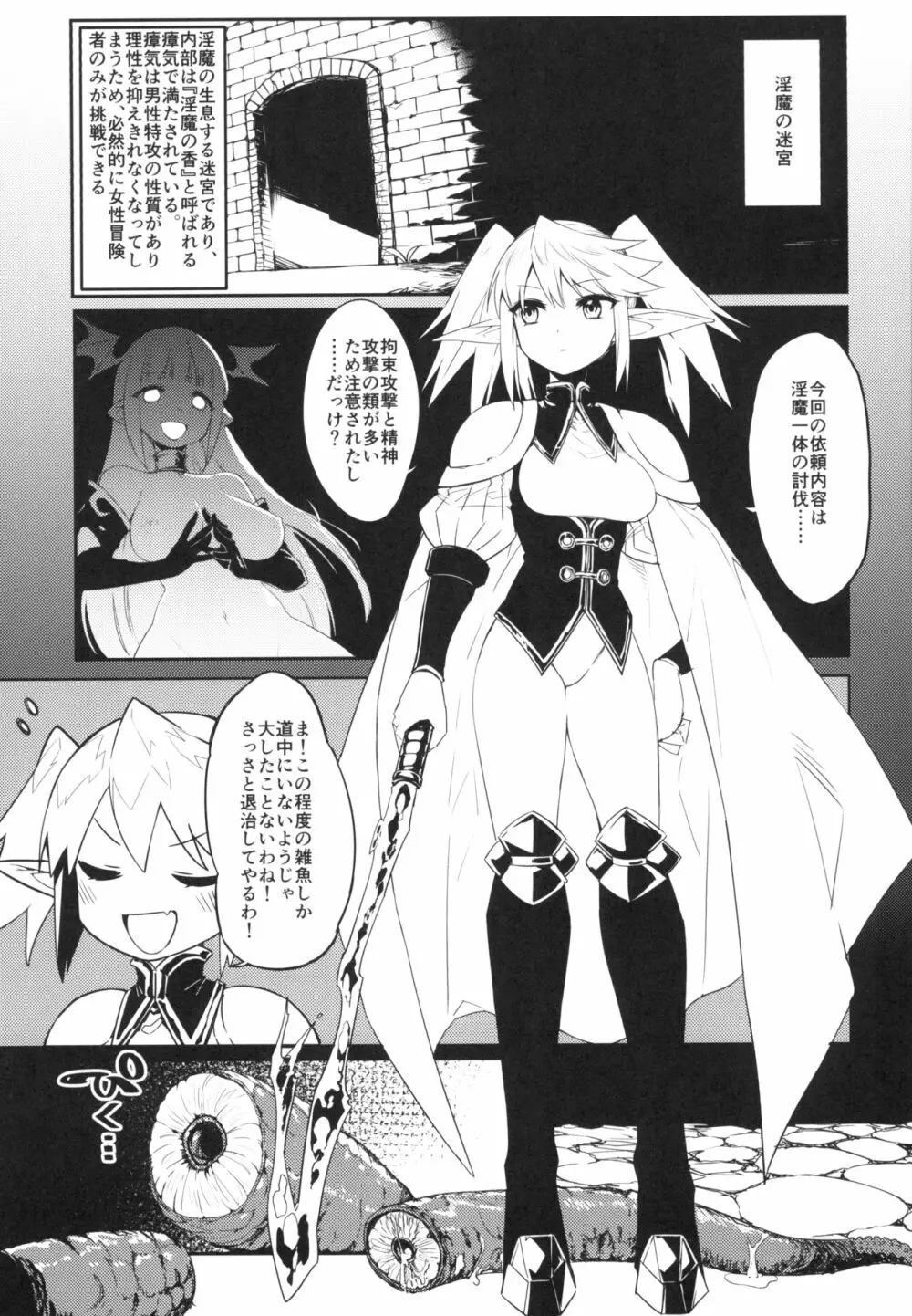 淫魔の迷宮 - page3