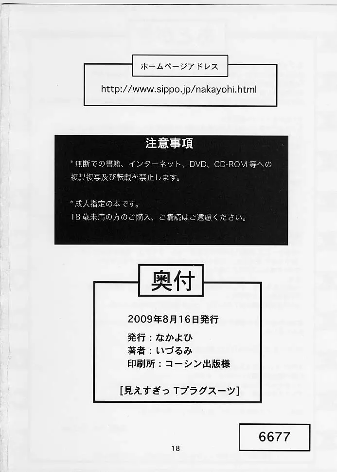(C76) [なかよひ (いづるみ)] 見えすぎT(テスト)プラグスーツ (ヱヴァンゲリヲン新劇場版) - page17
