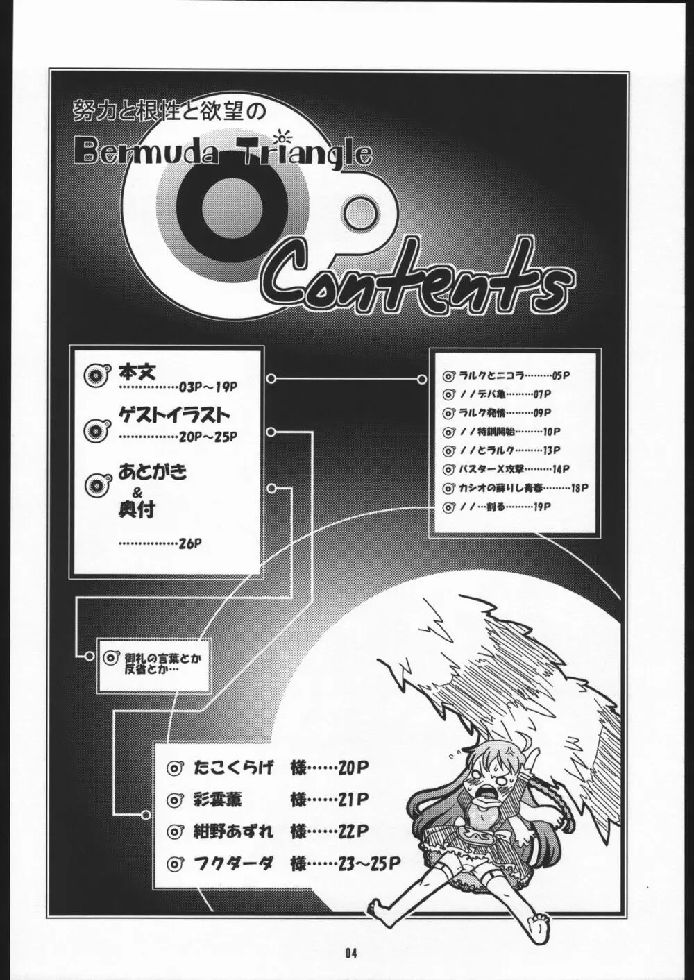 努力と根性と欲望のBermuda Triangle - page3