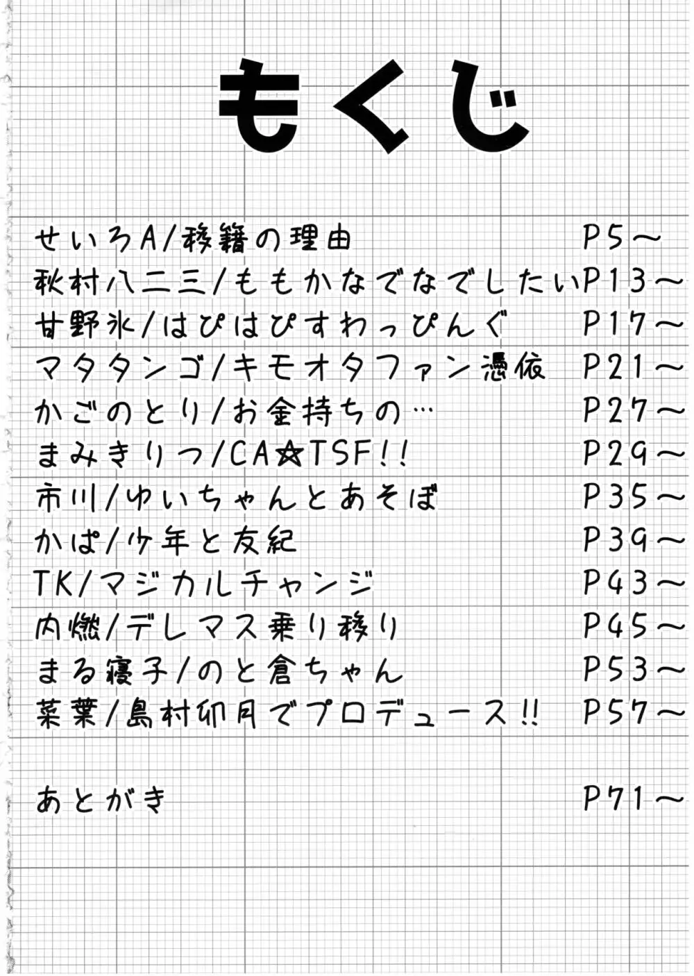 デレマスTS合同 - page4