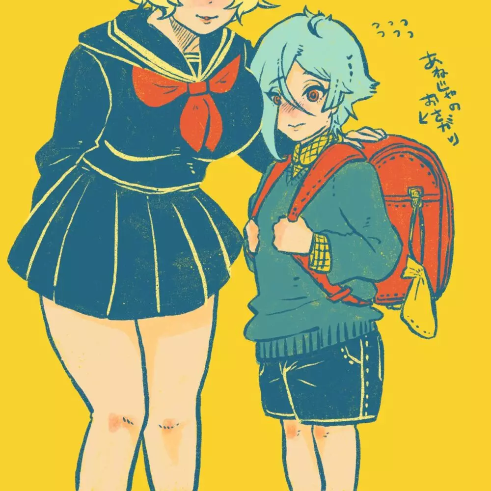 膝髭♀女体化 - page12