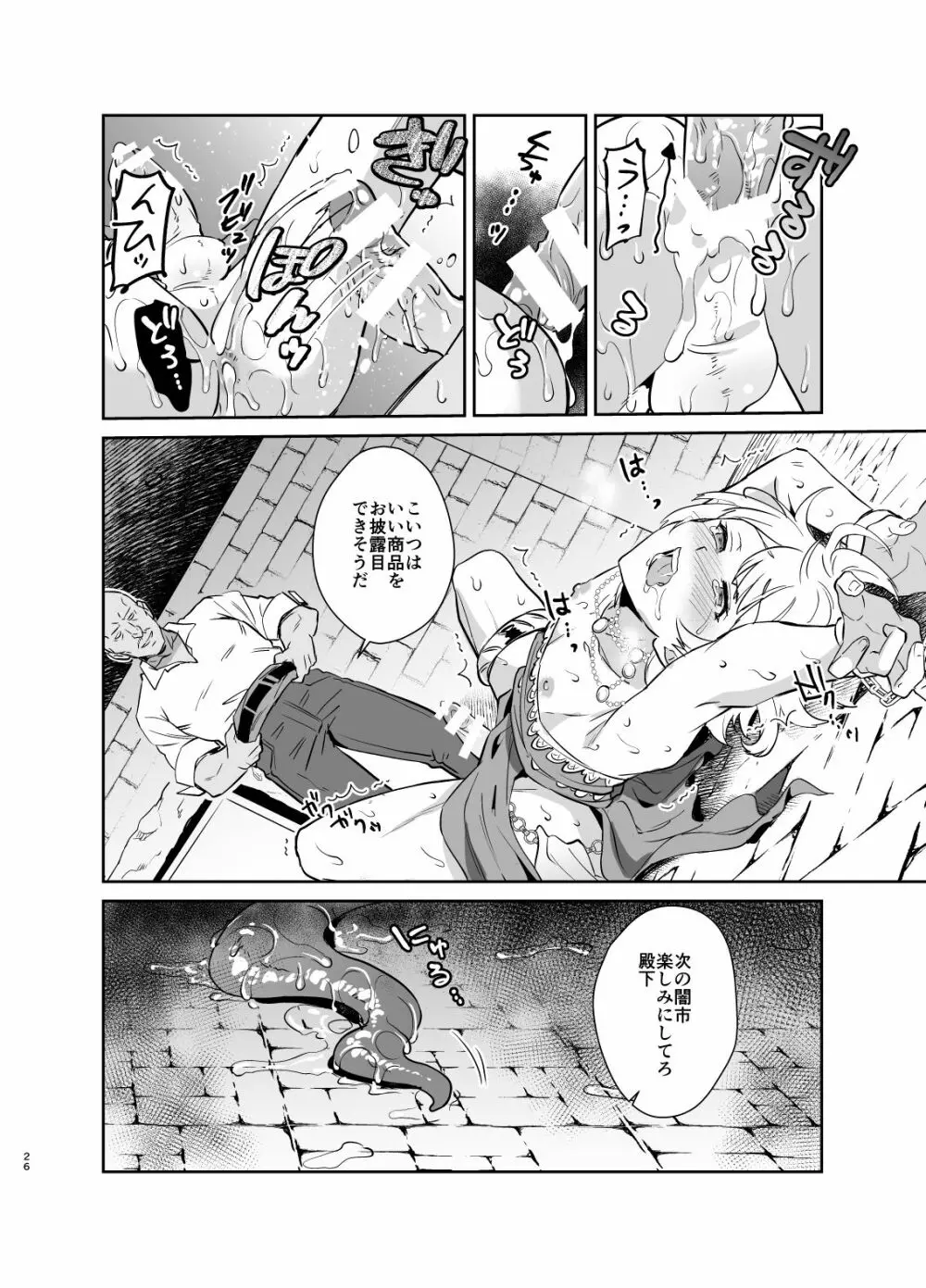 気高き義賊は飼い慣らされない 闇市潜入編 - page27