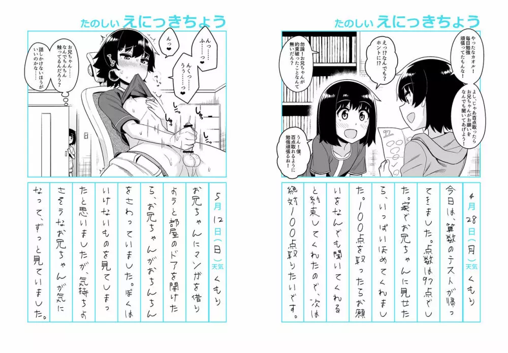 お兄ちゃん調教日記 - page3