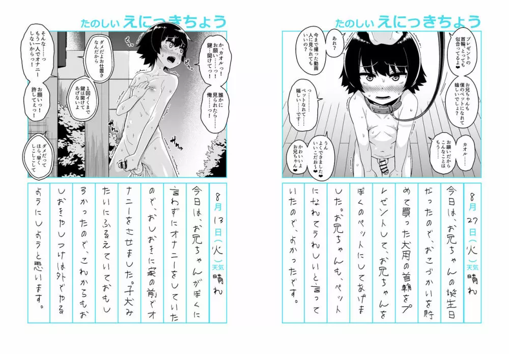 お兄ちゃん調教日記 - page7