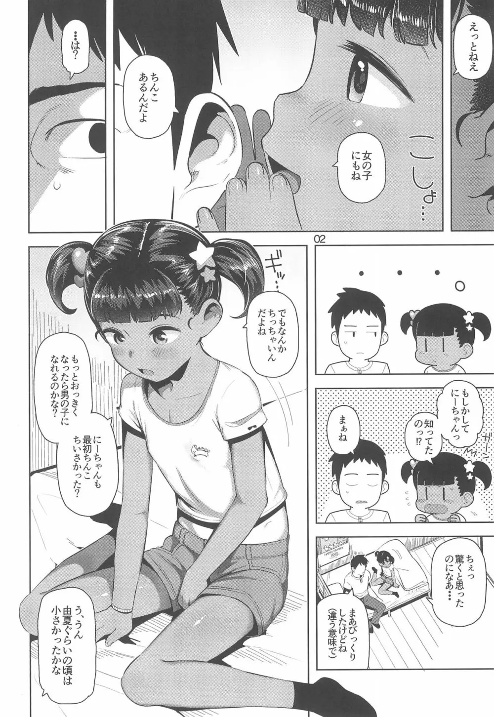 由夏ちゃんのないしょ - page4