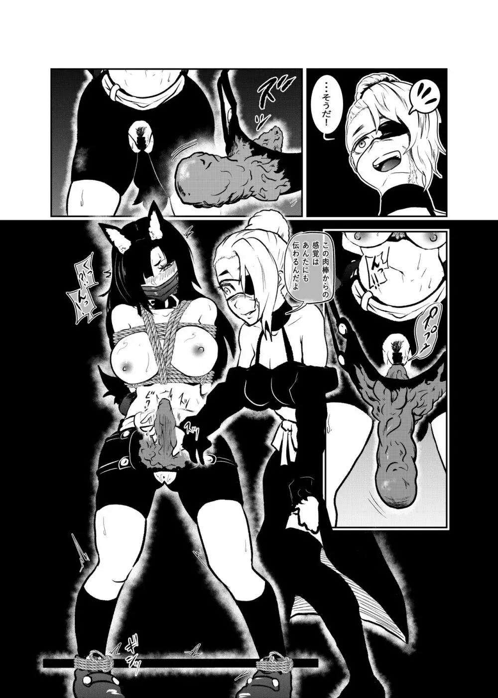ヴァンパレイド8 ～白猫 黒狼 拘束編～ - page12