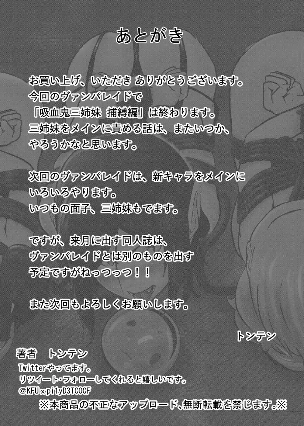 ヴァンパレイド6 ～吸血鬼 三姉妹 捕縛編～ - page23