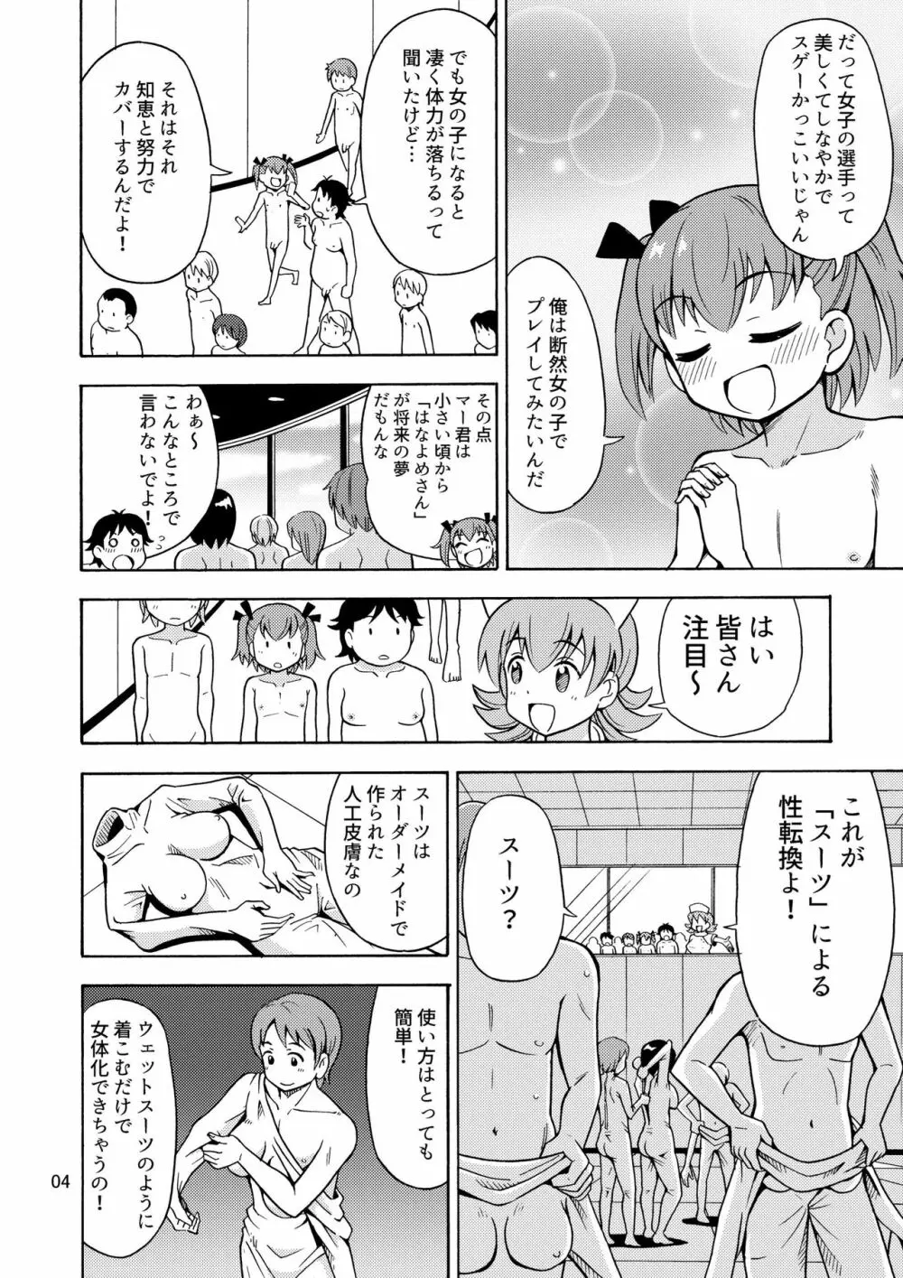 僕たちは女の子になる！～女の子工場02～ - page5