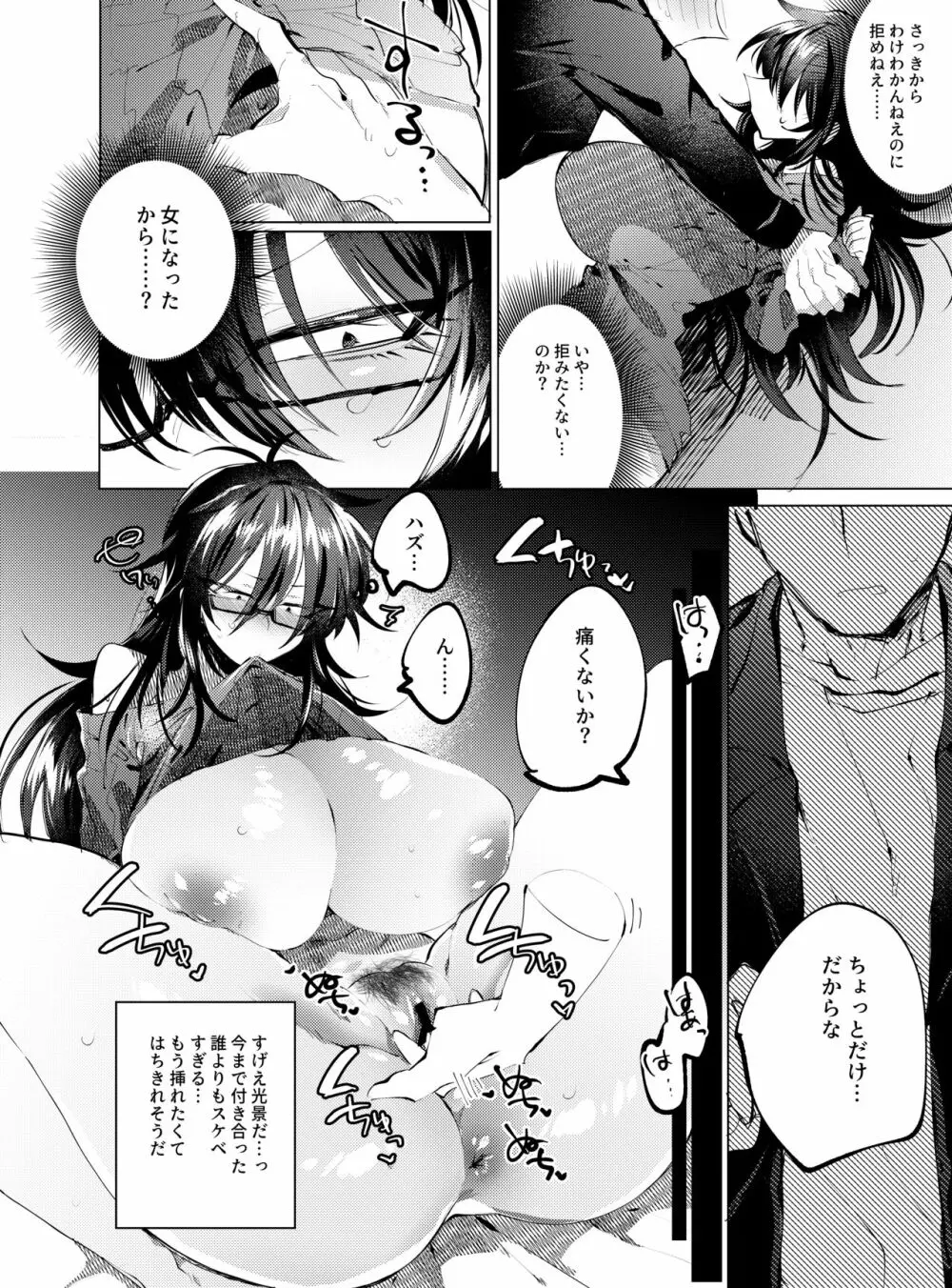 友達がTSしたら彼女にするしかない - page7