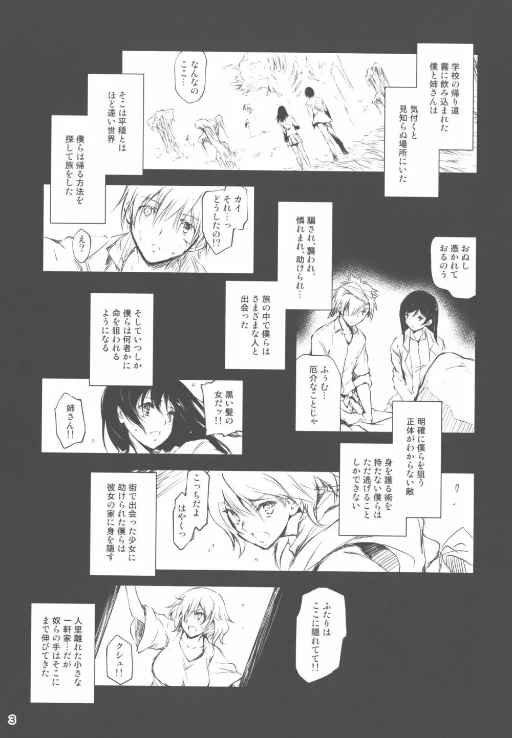 キミとふたり、檻の世界で - page3