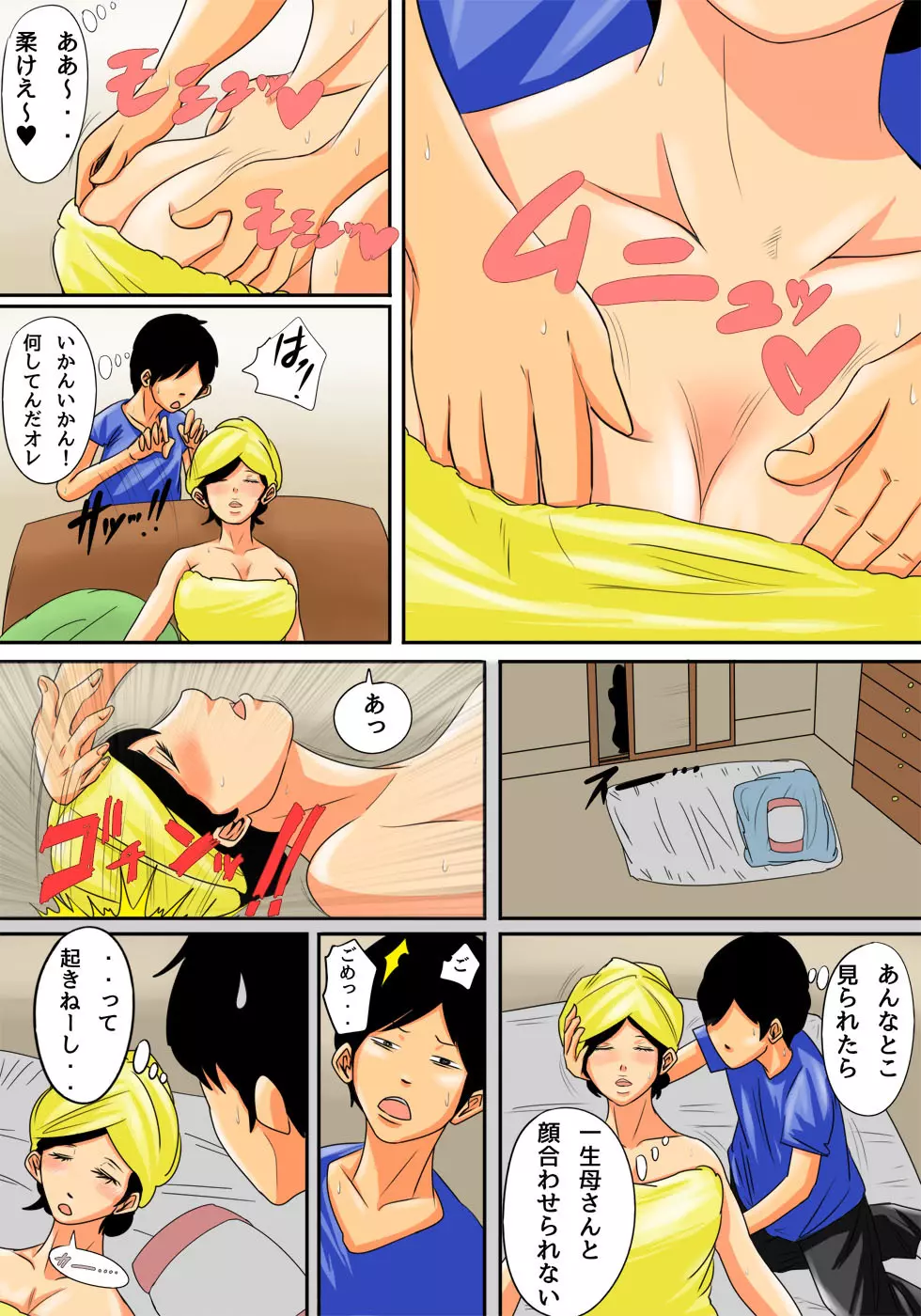 眠ったお母さんをヤりたい放題! - page5