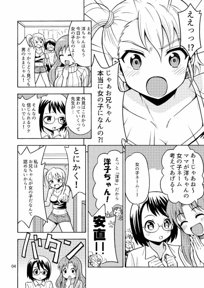 女の子になったお兄ちゃんをいじめないで！ - page6