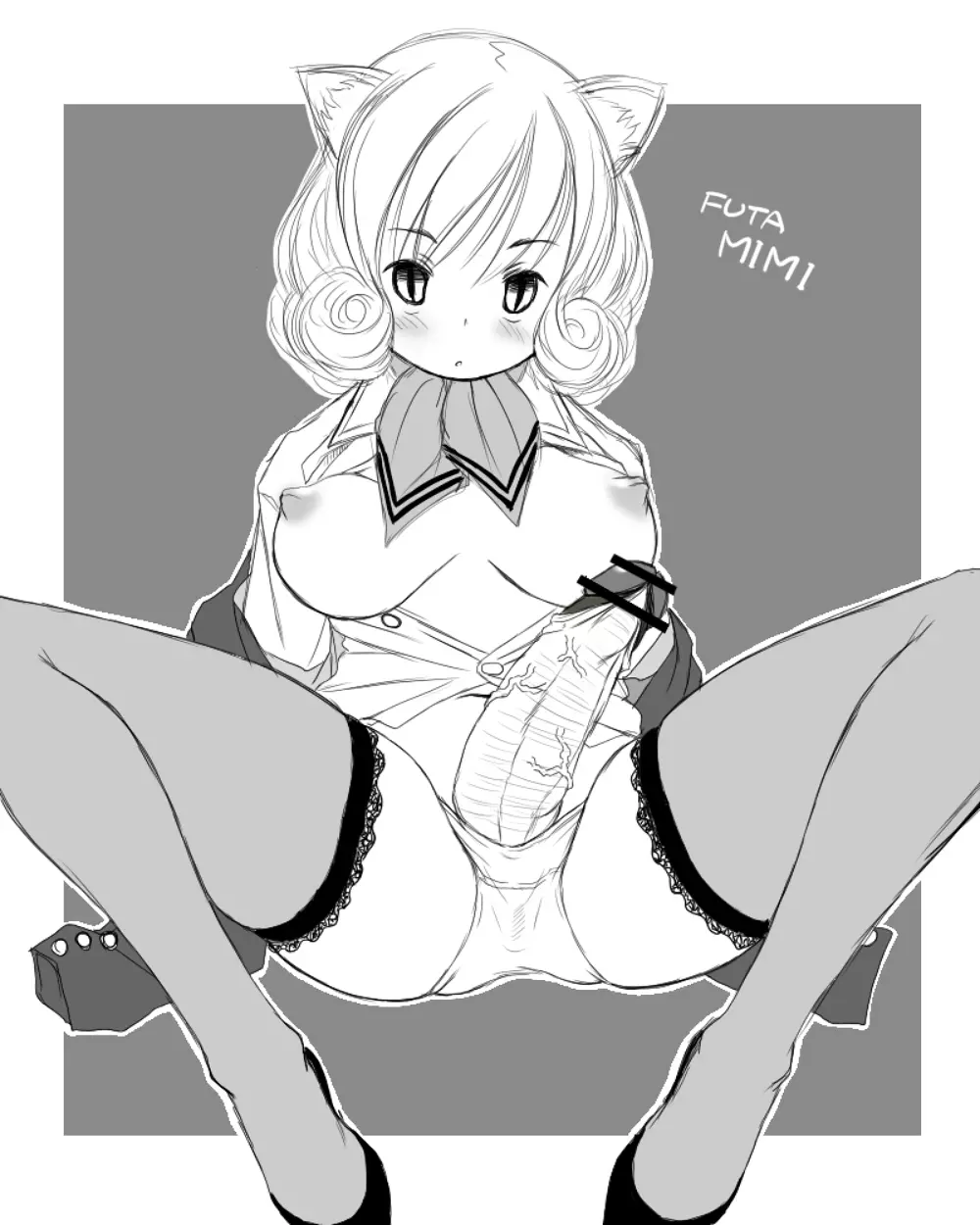 ふたなりさんイラスト集＋おまけ漫画 - page57