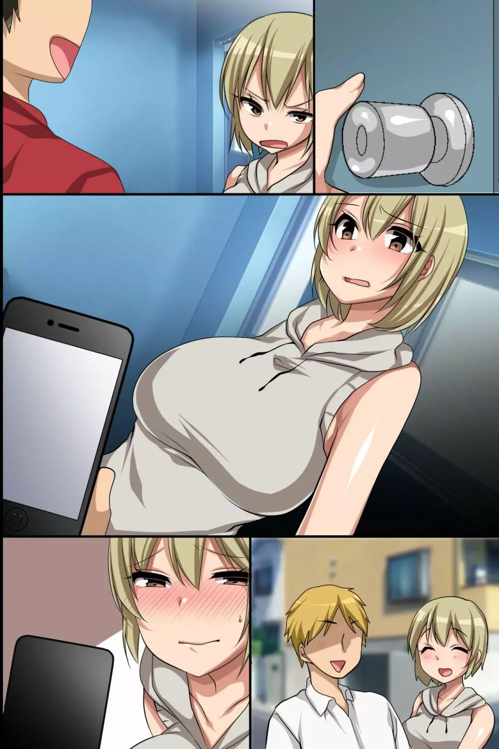 ウルサイ隣人ギャル達を脅して調教して従順にしてみた - page57