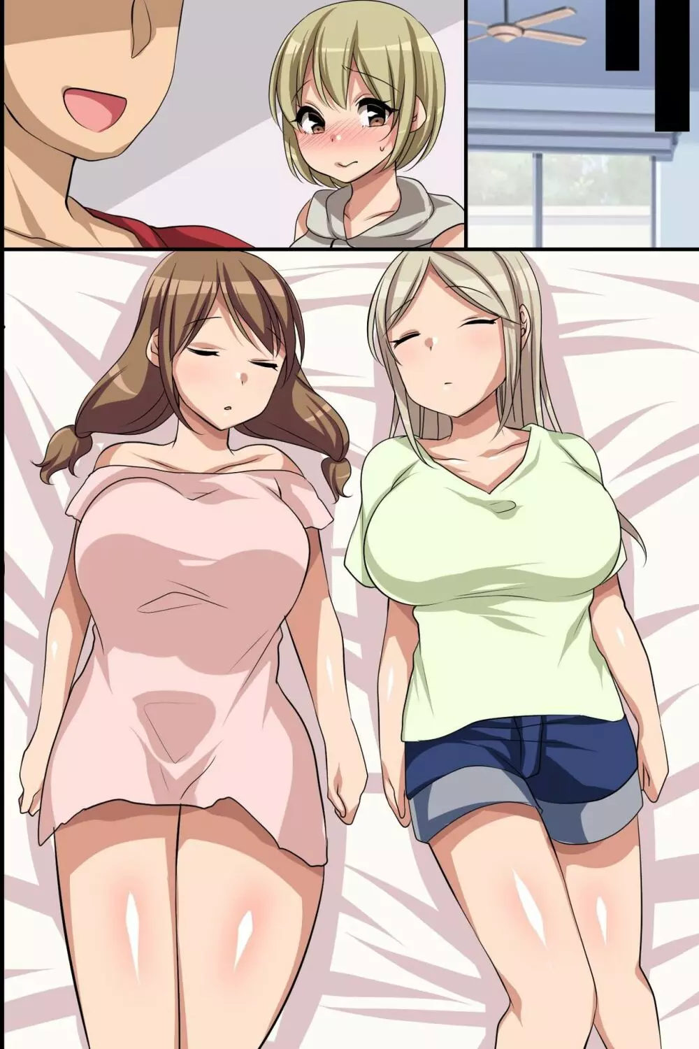 ウルサイ隣人ギャル達を脅して調教して従順にしてみた - page69