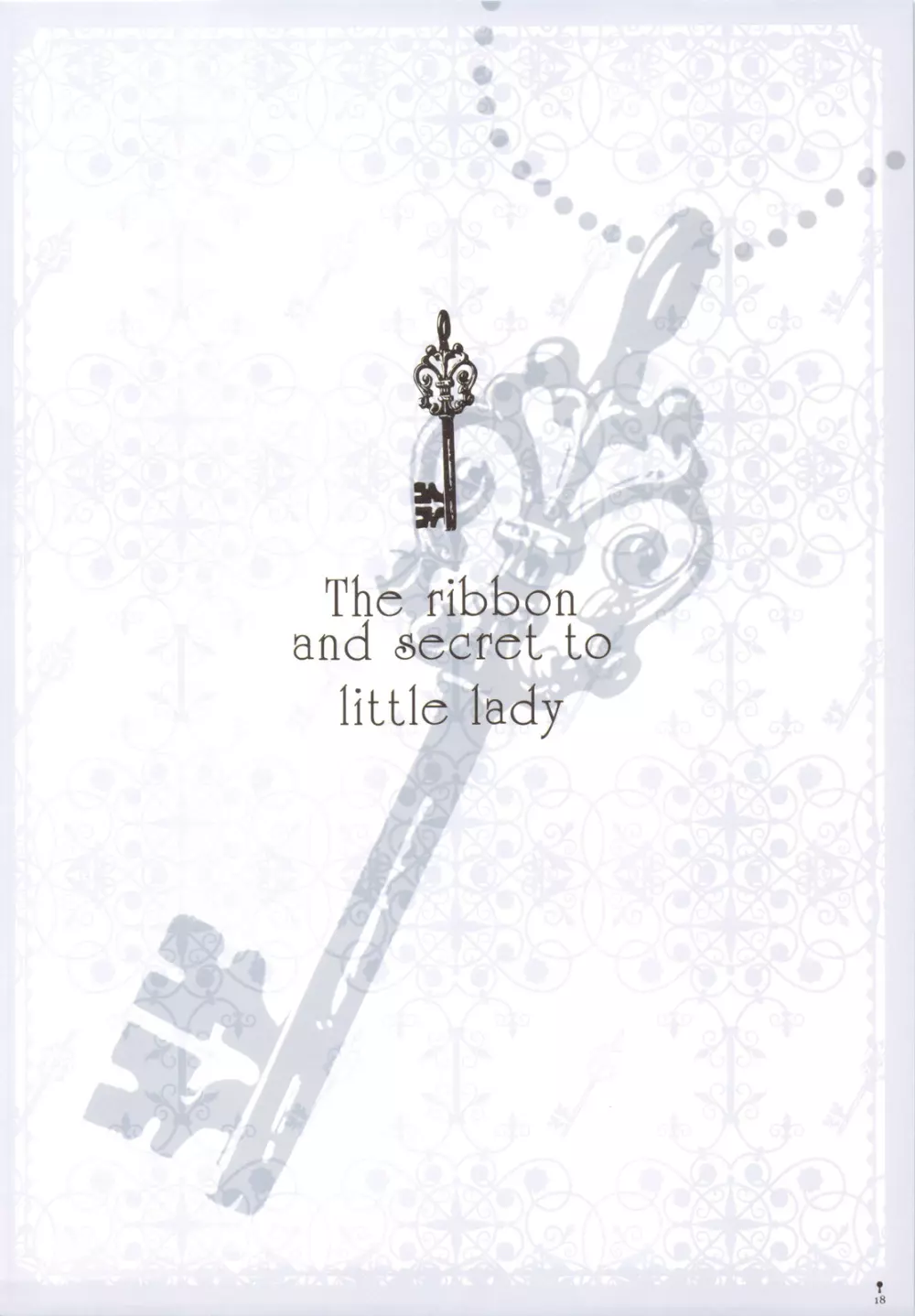 The ribbon and secret to little lady - page20