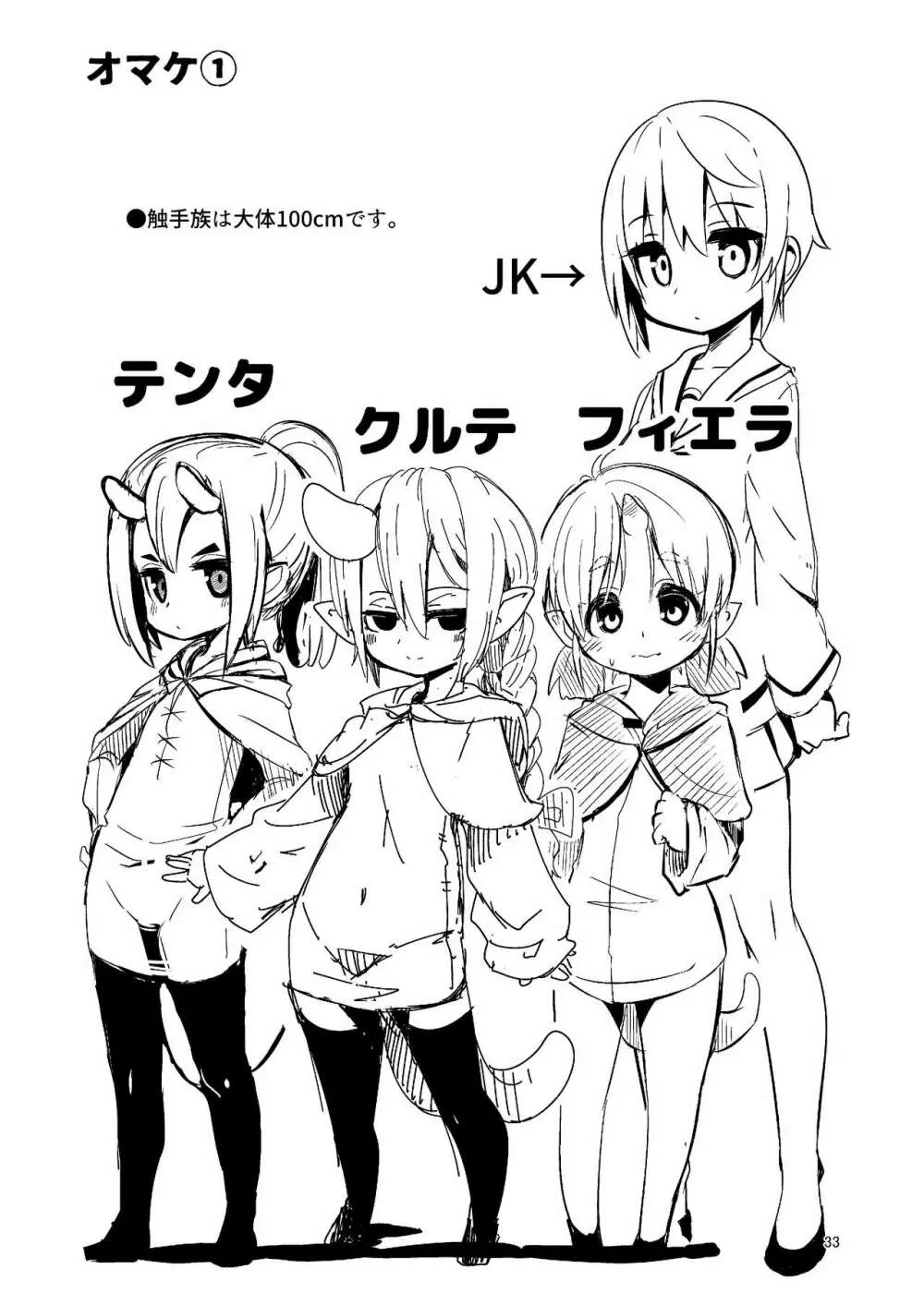 触手売りのクルテ3 - page33