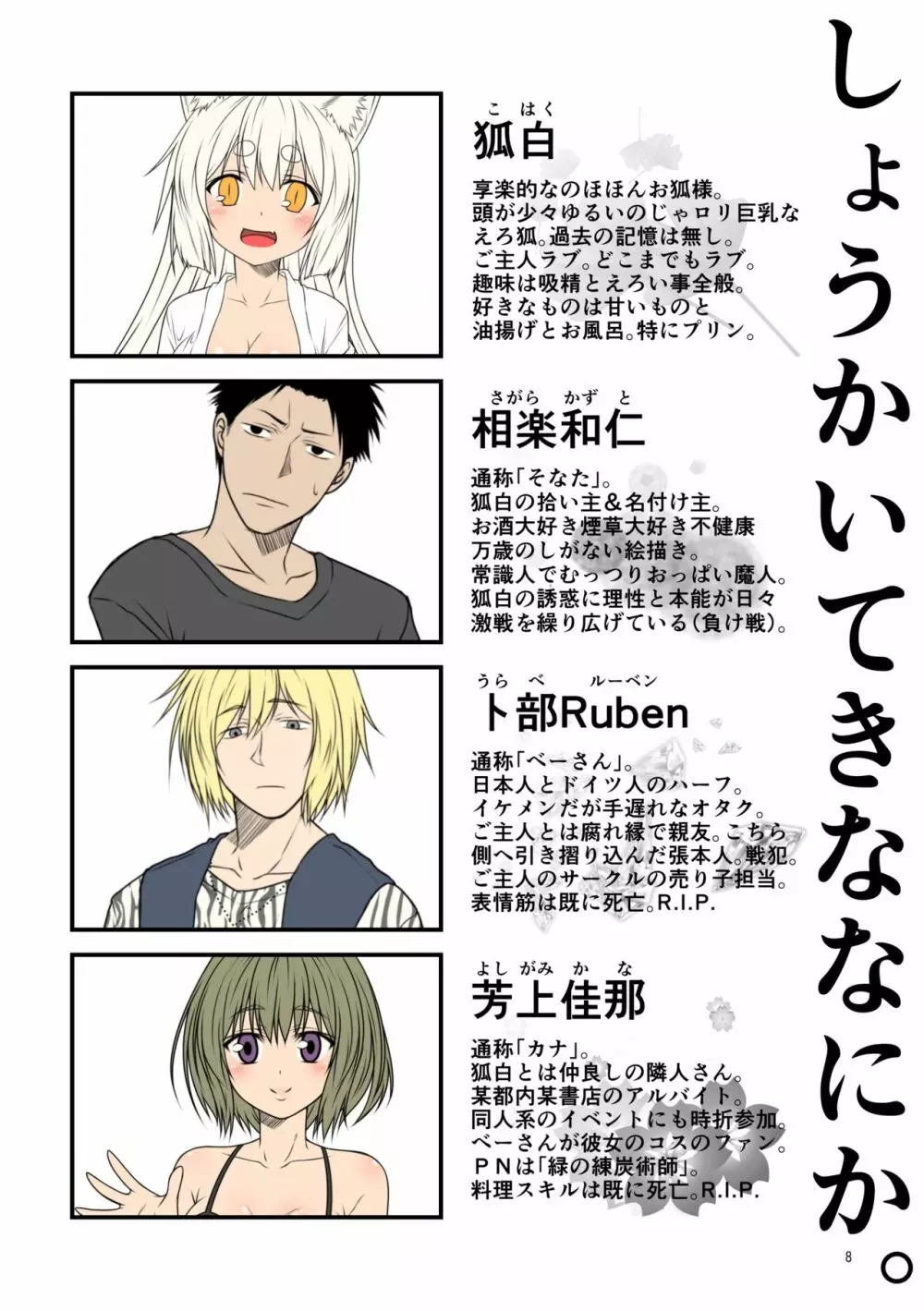 狐白日和総集編 巻之壱 - page8