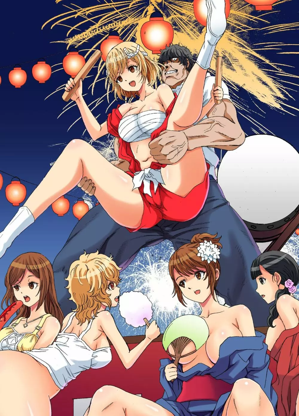 時間停止した世界で無抵抗な夏娘たちを好きなだけ弄ってハメてみた - page2