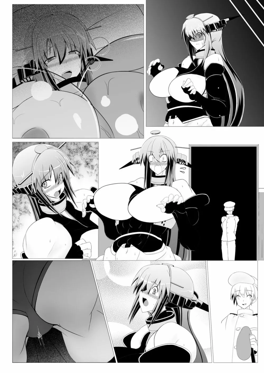 長○先生風船陵辱漫画 －電車内&学園編－ - page28