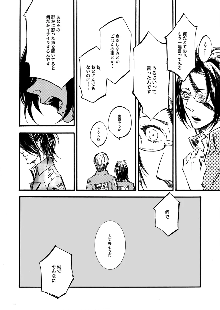 【WEB再録】Silent Roar【進撃の巨人】 - page21