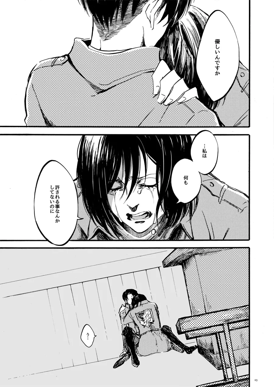 【WEB再録】Silent Roar【進撃の巨人】 - page22