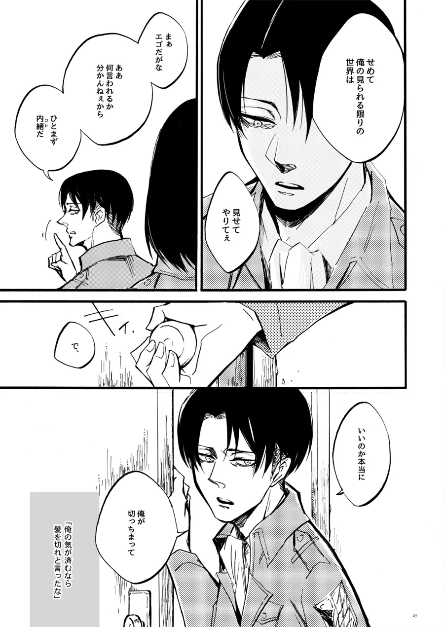 【WEB再録】Silent Roar【進撃の巨人】 - page26