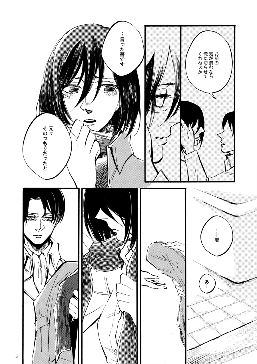 【WEB再録】Silent Roar【進撃の巨人】 - page27