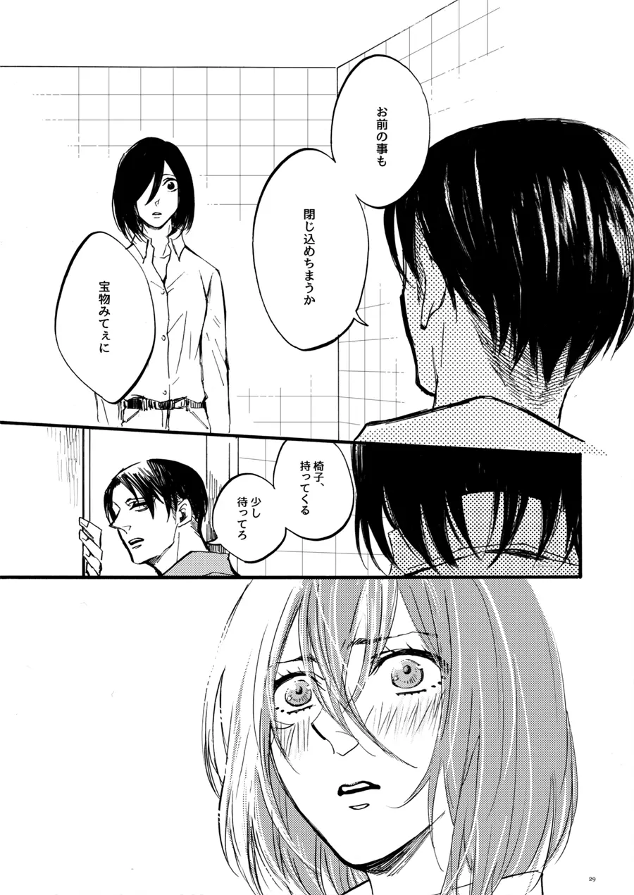 【WEB再録】Silent Roar【進撃の巨人】 - page28