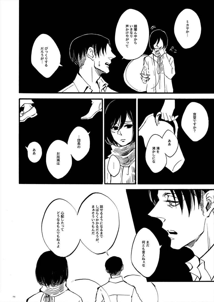 【WEB再録】Silent Roar【進撃の巨人】 - page3