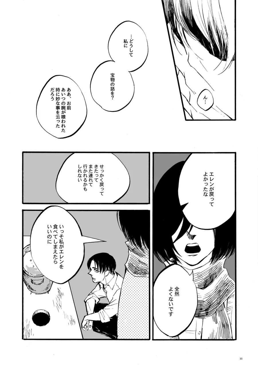 【WEB再録】Silent Roar【進撃の巨人】 - page32