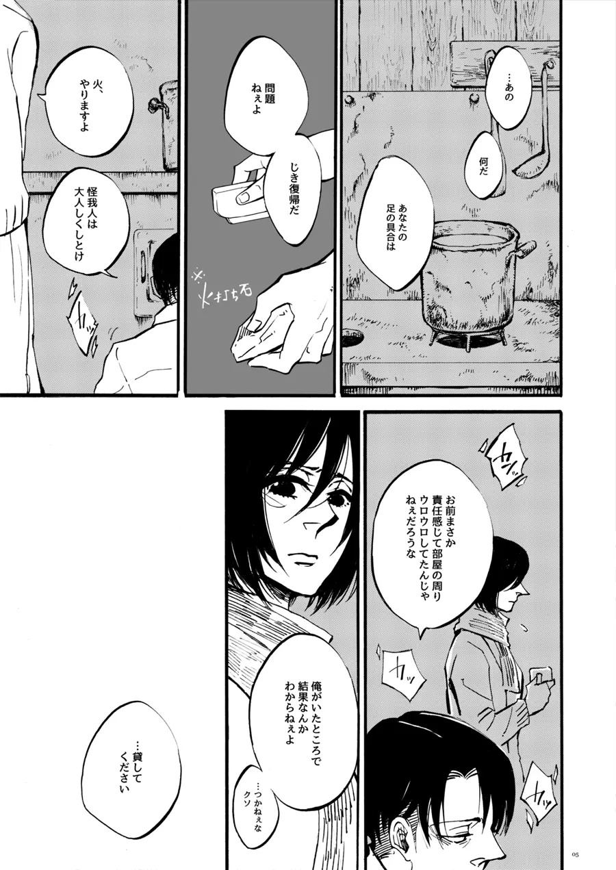 【WEB再録】Silent Roar【進撃の巨人】 - page4