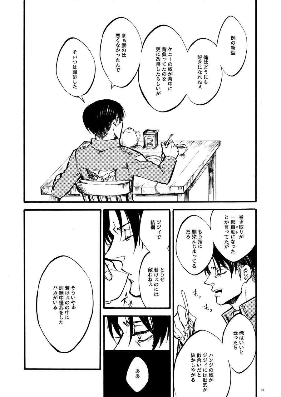 【WEB再録】Silent Roar【進撃の巨人】 - page8