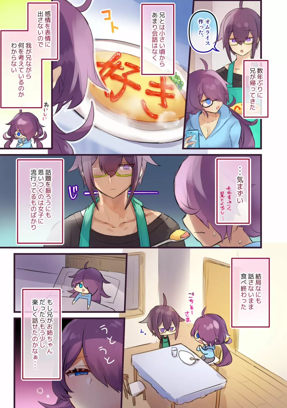 性別が逆転して兄にパイズリされました。 - page2