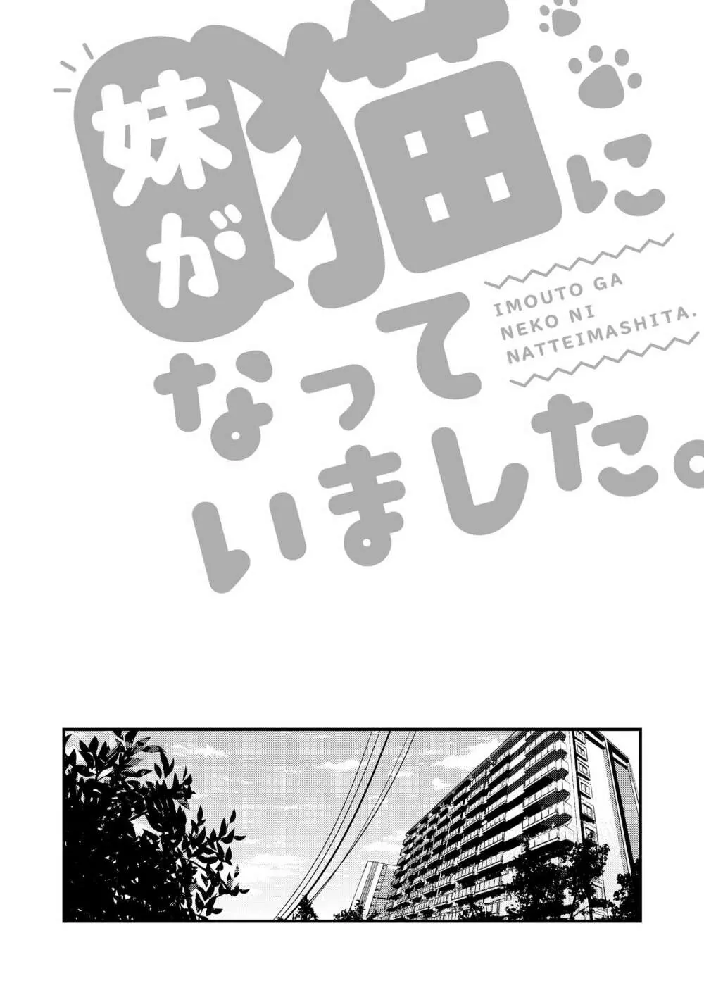 妹が猫になっていました。 - page2