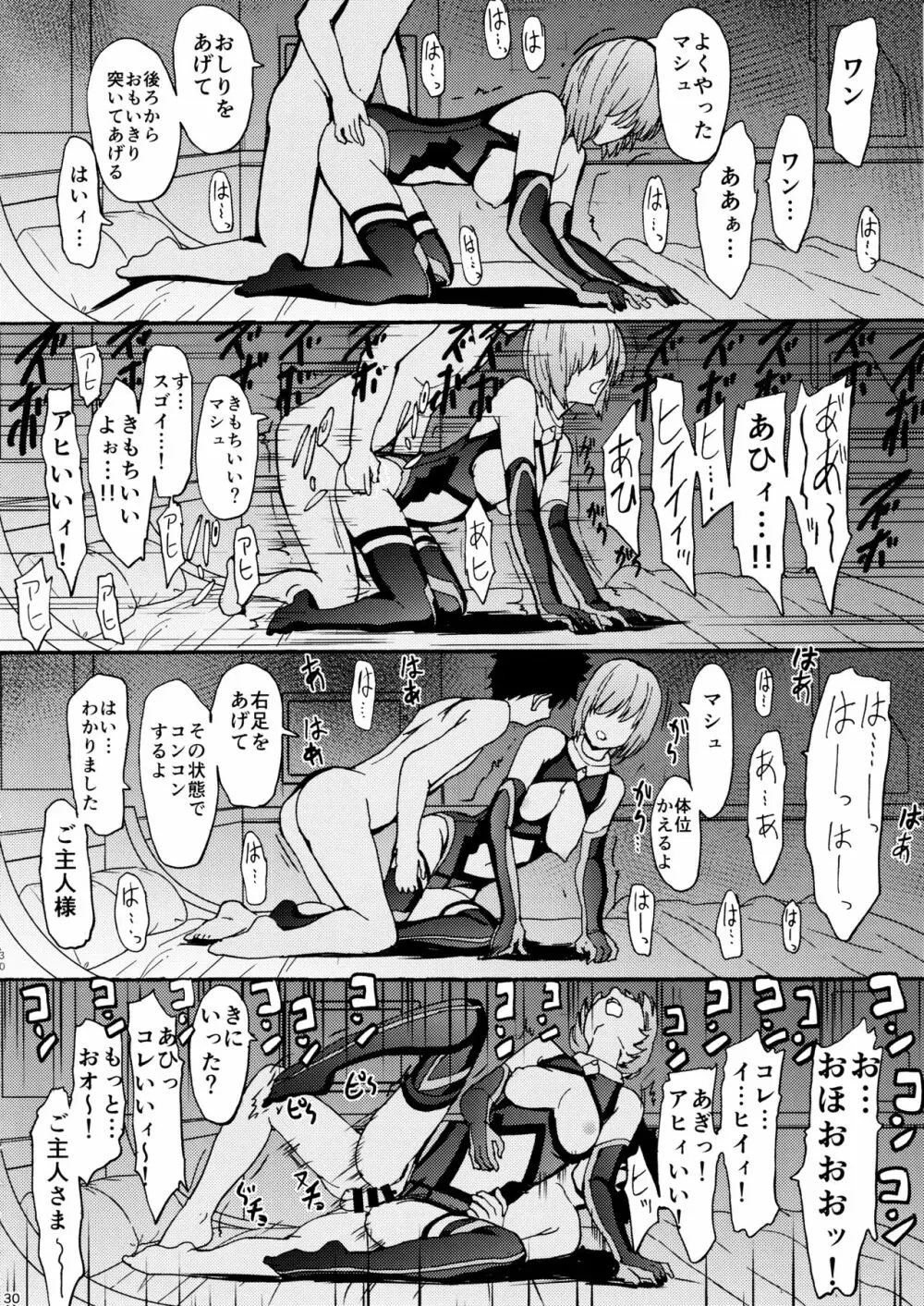 愛辱愛辱マシュ愛辱 - page29