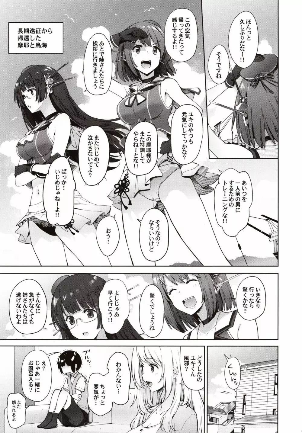 弟が可愛すぎるので未来の提督だけど、愛しちゃっても良いですか?～愛宕お姉ちゃんと秘密のデート～ - page24