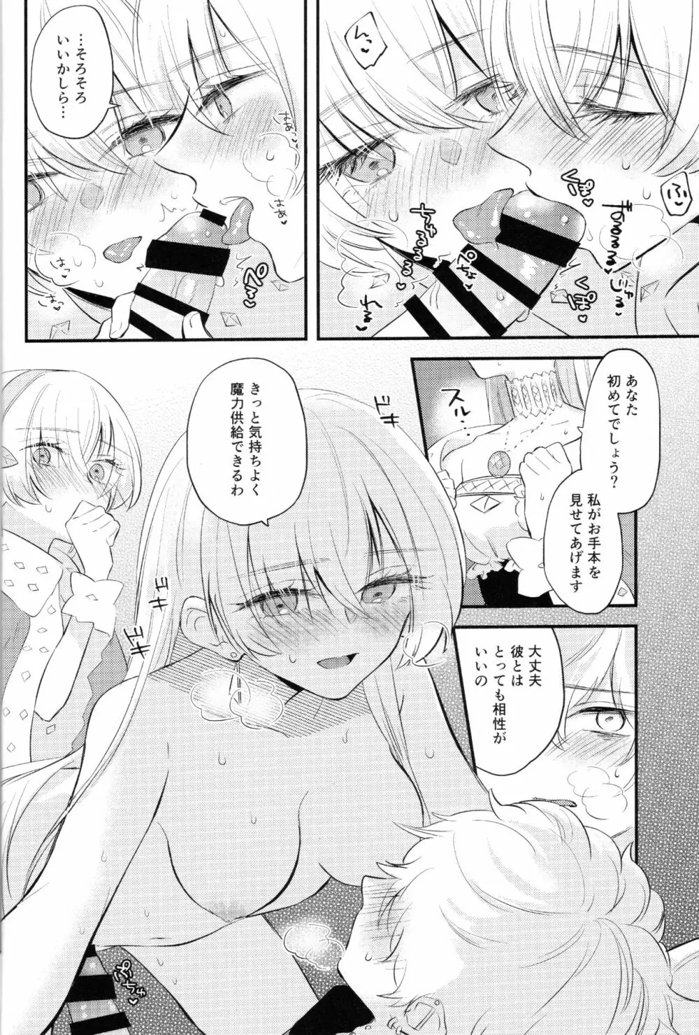 異聞帯アナスタシアと汎人類史アナスタシアがシャドウ・ボーダーでカドックと魔力供給する話 - page14