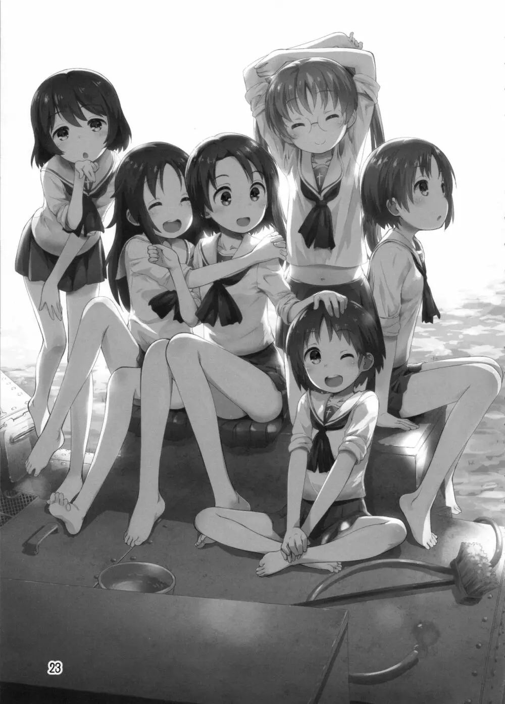 学園艦におじゃましちゃうぞ!!～澤ちゃん編～ - page22