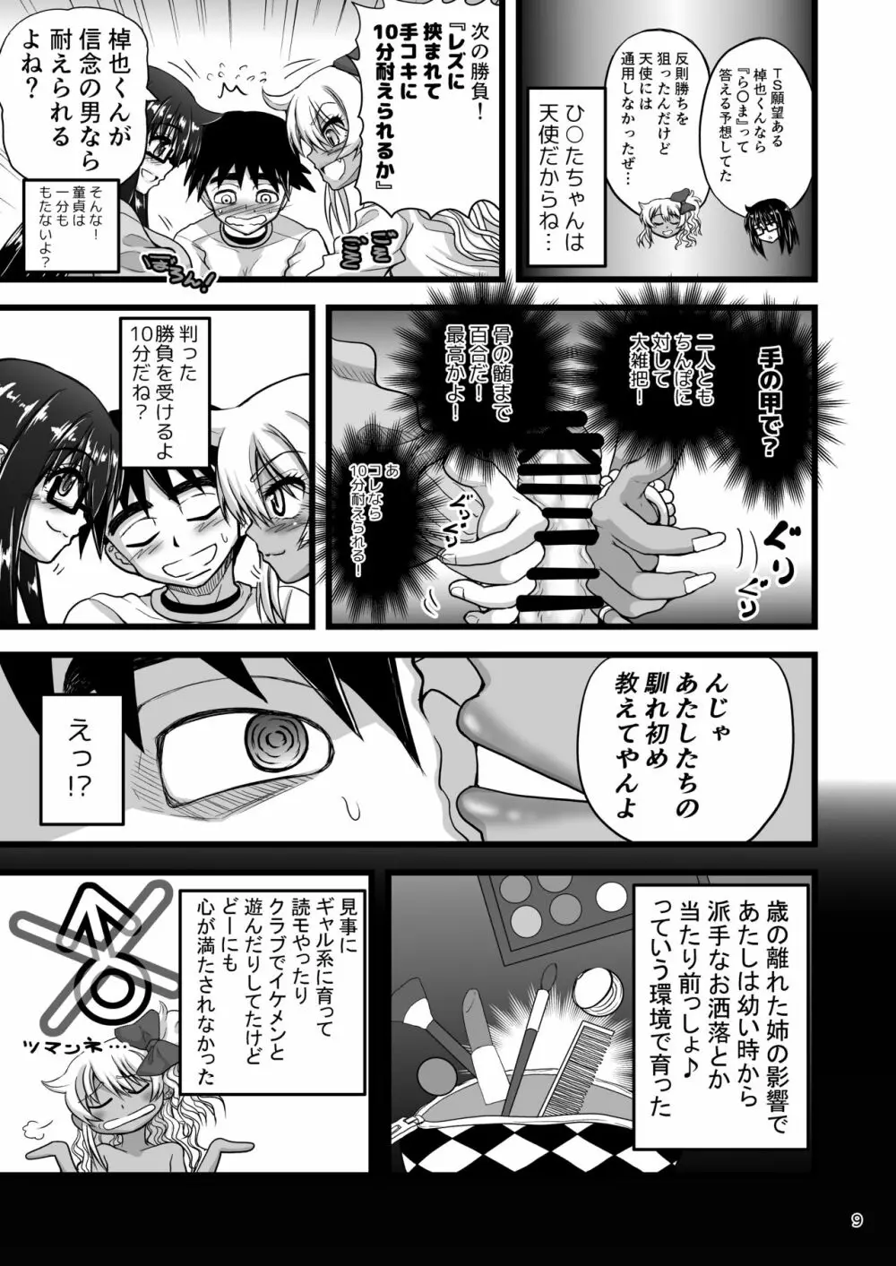 レズカップルの都合の良い肉バイブになろう! - page9