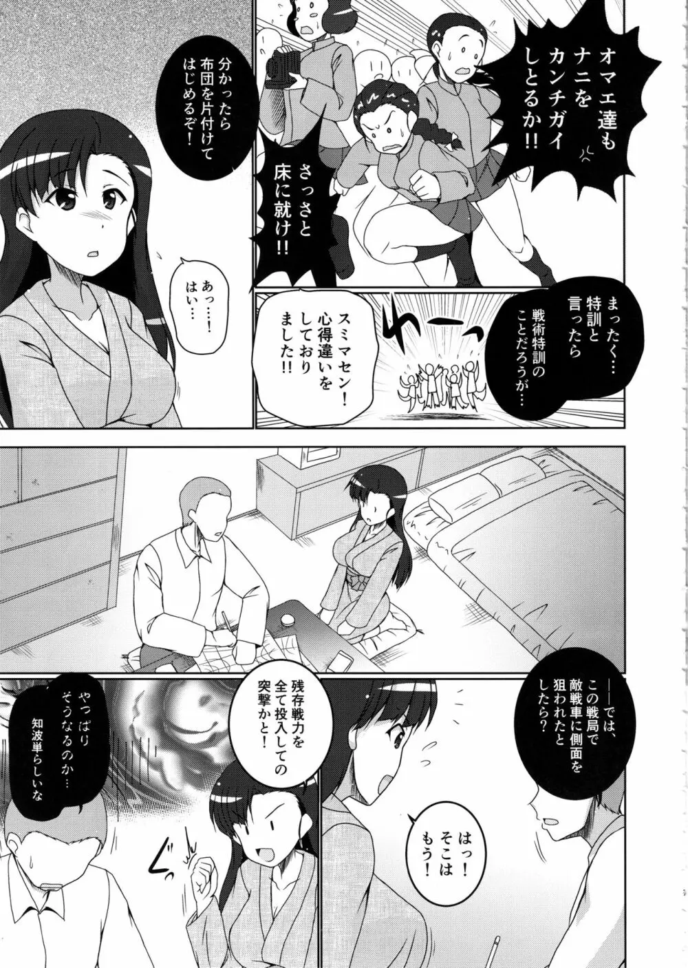 西隊長と夜の戦術特訓です! - page6